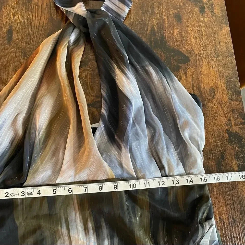 ONE33 SOCIAL MULTI COLOR HALTER TOP DRESS - Picture 8 of 16